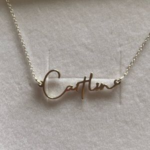 Name Necklace ‘Caitlin’